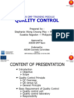 GMP Quality Control Module