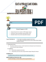 LKPD HAKIKAT & PERAN ILMU KIMIA Kelas 10 SMK