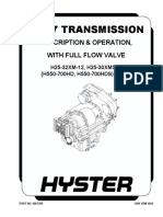 Te-17 Transmission: Description & Operation, With Full Flow Valve