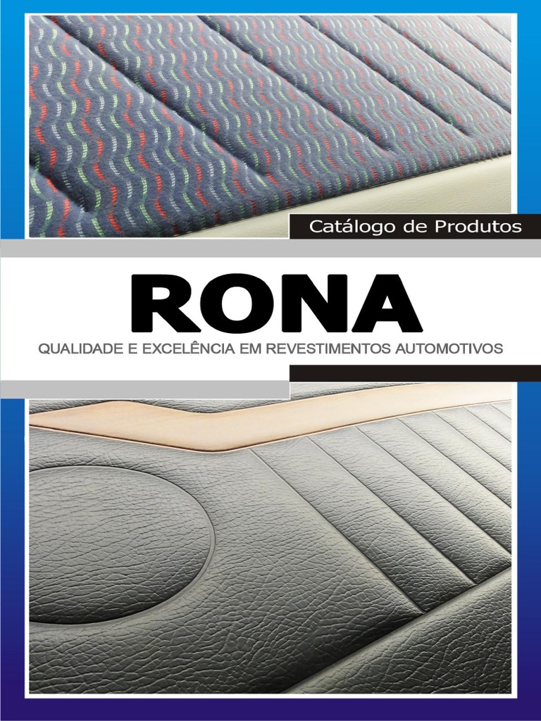 Revestimentos Rona para Veículos PVC | PDF | Tecnologia de veículos ...