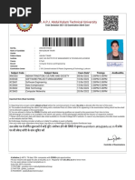 Admit Card 6th Sem