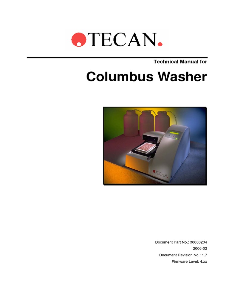 Columbus Washer PDF Electrical Connector Valve
