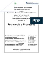 Programa de Tecnologia e Processos