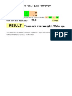 Body Mass Index