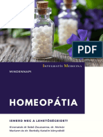Mindennapi Homeopatia Ebook