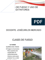 CLASE 5 MANEJO Y USO DE EXTINTORES