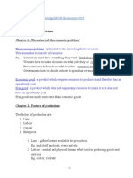 Cambridge IGCSE Economics 0455 Complete Notes P