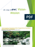 Review of The TLMII Vission Mission Statement Final 1