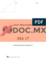 Nia 17 Partes Relacionadas