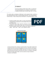 BCG Matrix