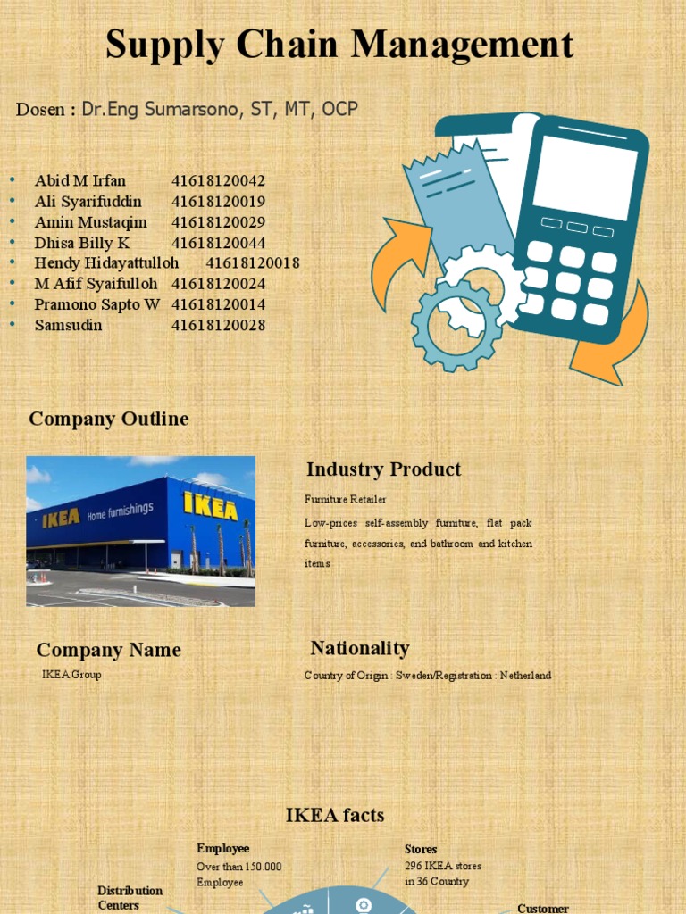 IKEA Supply Chain Management Overview | PDF | Supply Chain | Supply ...