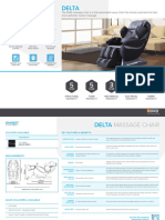 A4 Spec Sheet - Delta Massage Chair