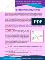 Growth Pole Model Proposed by Perroux