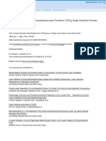 Electrical Properties of SrTiO3 Modified by Excimer Laser