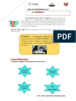 HOJA DE INFORMACIÒN #13 2022 La Empresa