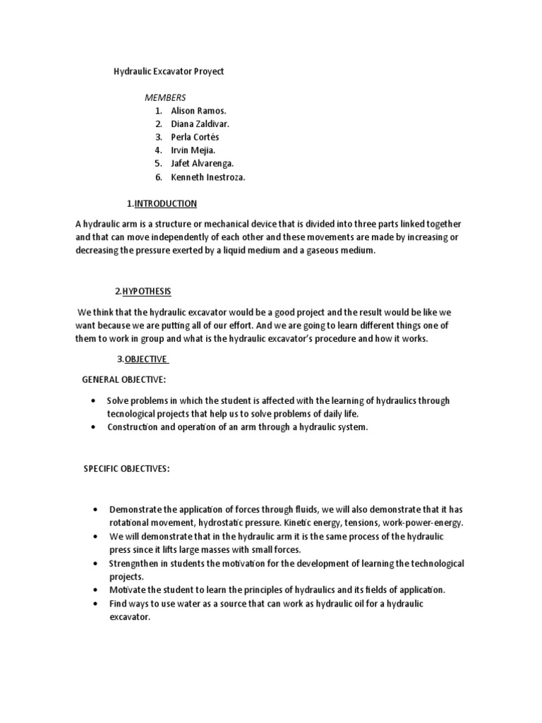 Science Fair | PDF | Hydraulics | Force