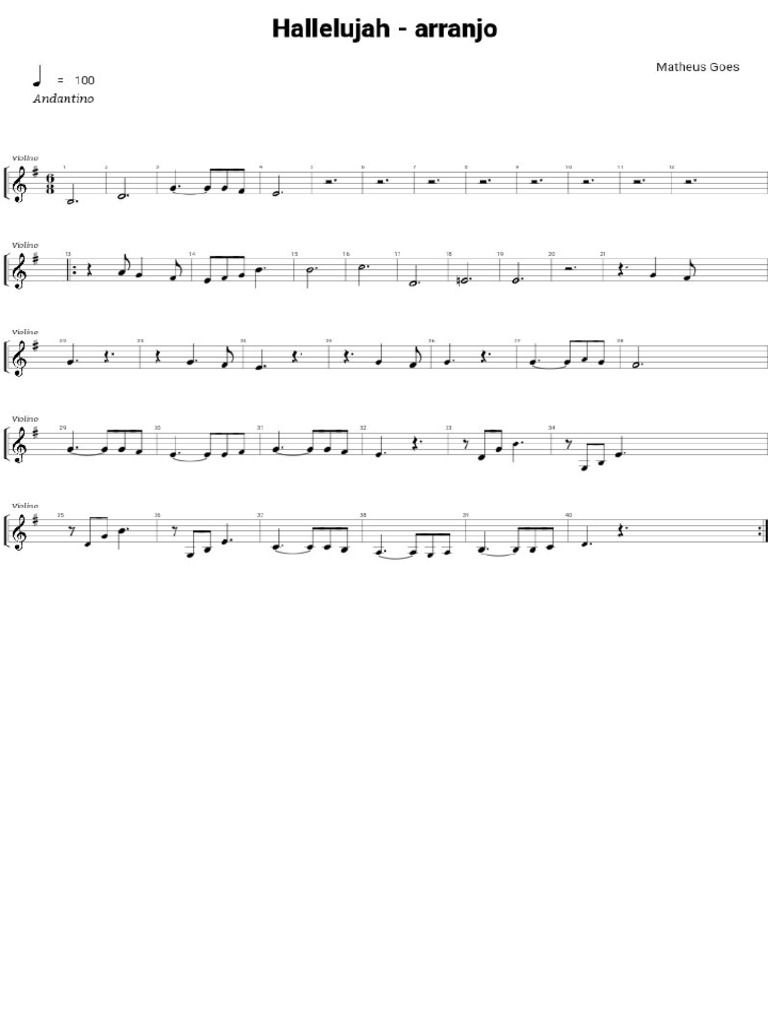 Hallelujah | PDF