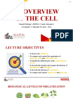 BIO01 CO1 PPT - An Overview of The Cell