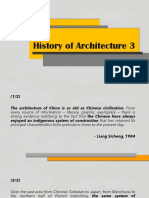 History of Chinese Architecture Introduction