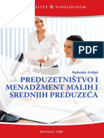 Preduzetništvo I Menadžment Malih I Srednjih Preduzeća