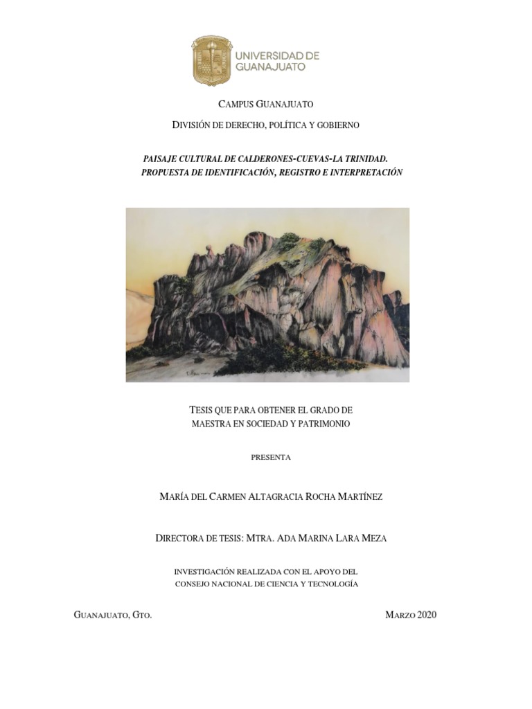 Persona especial Adversario submarino Patrimonio Del Paisaje de Calderones-Cuevas-La Trinidad Final | PDF |  Paisaje | Patrimonio de la Humanidad