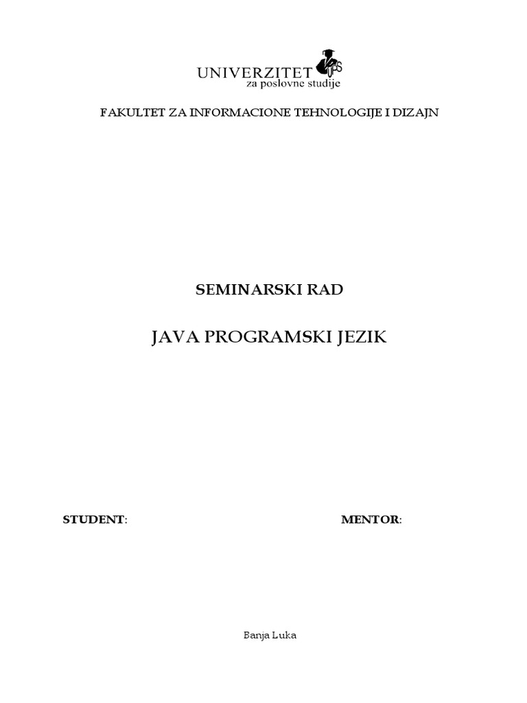 JAVA | PDF