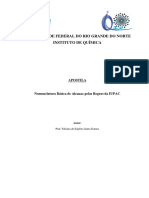 Nomenclatura de alcanos pela IUPAC