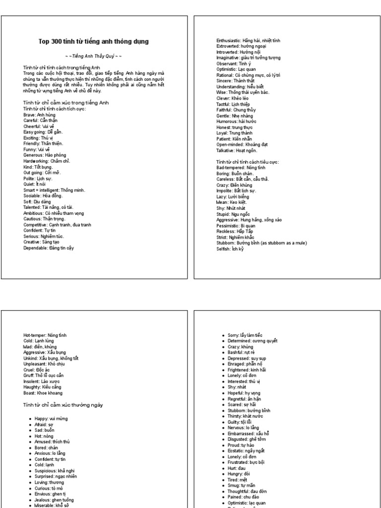 Top 300 t nh t ti ng anh th ng d ng pdf