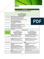 Conference Program Rundown ICGTD2020