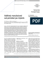 Mommaerts - 2017 - Additively Manufactured Sub-Periosteal Jaw Implants