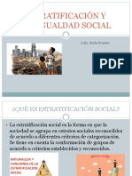 Estratificación y Desigualdad Social