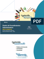Diseño de Procedimientos Administrativos MÓDULO PROFESIONAL