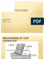 Mechanisms of Chip Formation