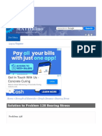 Solution To Problem 128 Bearing Stress - Strength of Materials Review at MATHali