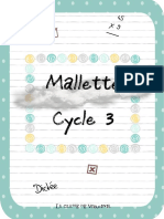 Mallette Cycle 3 Nouveaux Programmes