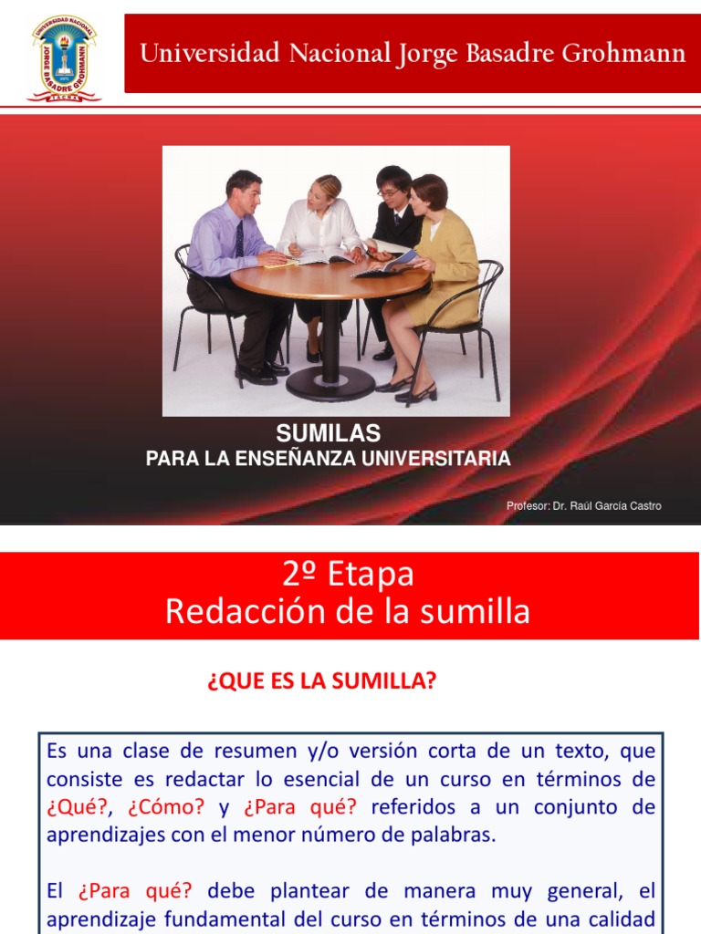 Guía para Redactar una Sumilla | PDF | Science | Modificación de ...