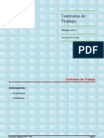 MODULO 5 - Contratos de Trabajo