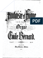 EBernard Fantaisie Et Fugue Op.24