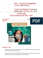 Formatos para Los Productos 5a Sesion Cte 20-21