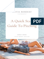 Quick Guide Pitching Photographers