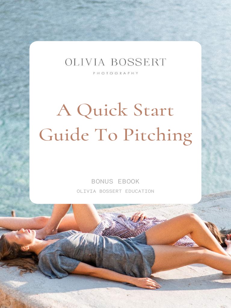 Fashion Photography Pitching Guide | PDF | Linked In