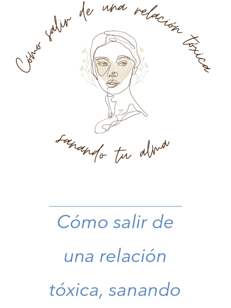 Libro Como Salir de Una Relacion Toxica | PDF | Amor | Pensamiento