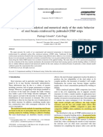 An Experimental, Analytical and Numerical Study of The Static Behavior