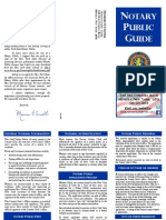 Notary Guide Pamphlet
