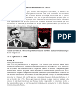 Último Discurso Del Presidente Chileno Salvador Allende