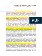 Finanzas y Crecimiento Económico