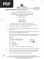 Cape Environmental Science Unit 2 Paper 2 2024 With Answers! | PDF ...