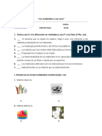 1ºprueba de Ciencias Los Materiales