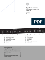 GS63160 Uputstvo Za Upotrebu