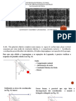 Trabalho 01 - Apresentação Do Problema 1.10 - Mecânica Analitica - Nivaldo Lemos - Versão Final